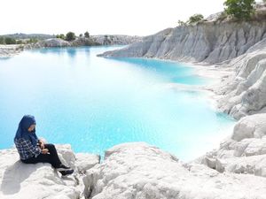 Ini Danau Kaolin, Saksi Bisu Kekayaan Tambang Belitung