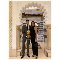 Pasangan ini jadi kontroversi terkait perbedaan usia mereka yang cukup jauh. Hiba yang kini berusia 33 tahun itu 12 tahun lebih tua dari Achraf.  Foto: Instagram