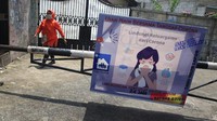 Warga mulai selektif menerima pelintas atau tamu yang akan memasuki kompleks perumahan terkait pencegahan pandemi Corona.