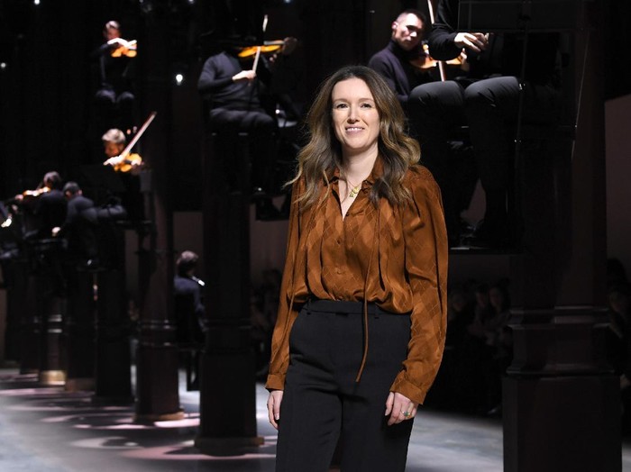 Clare Waight Keller PARIS, FRANCE - JANUARY 21: Clare Waight Keller on the runway for the finale of the Givenchy Haute Couture Spring/Summer 2020 show as part of Paris Fashion Week on January 21, 2020 in Paris, France. (Photo by Pascal Le Segretain/Getty Images)