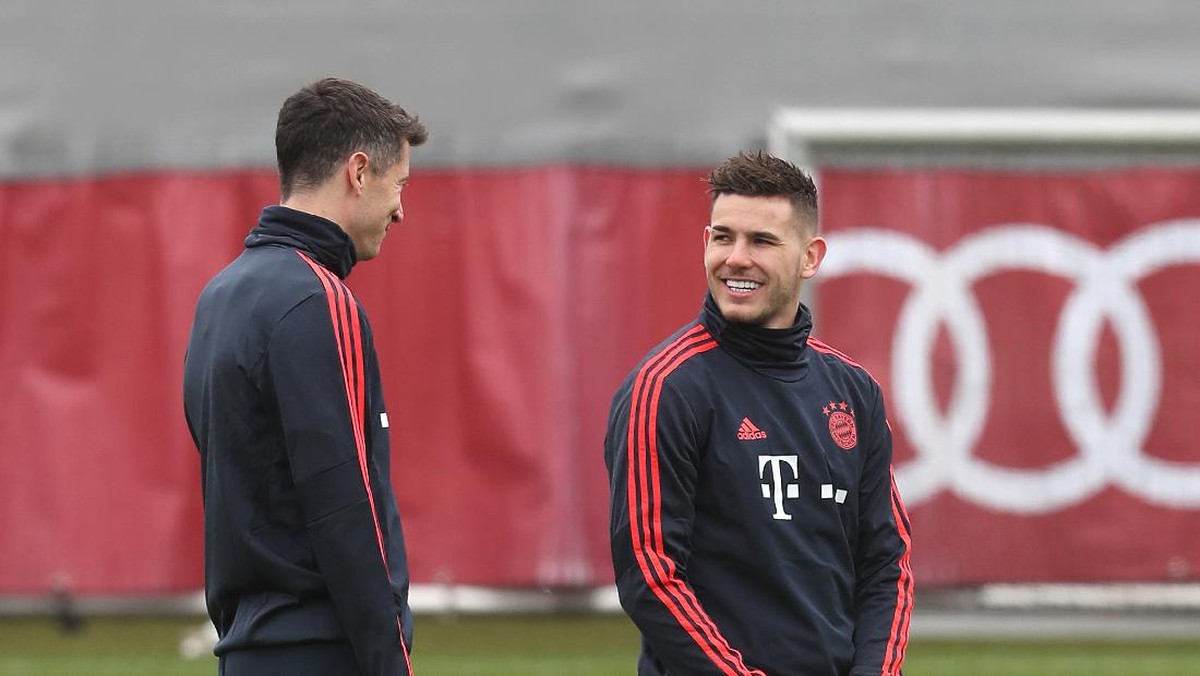 Lucas Hernandez masih butuh waktu untuk jadi pilihan utama di Bayern Munich (Foto: Getty Images/Alexandra Beier)