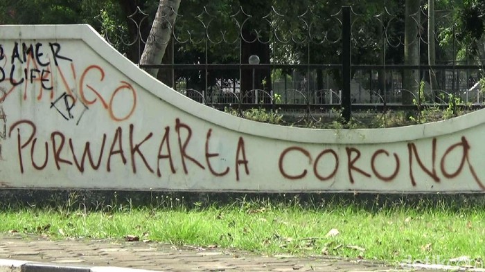 Aksi vandalisme marak di Purwakarta, polisi turun tangan