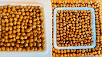 Natto merupakan makanan fermentasi populer dari Jepang. Kikkawa You tak ketinggalan menghitung natto di rumahnya. Jumlahnya ada 287 biji kedelai! Foto: Twitter @kikkawa_you