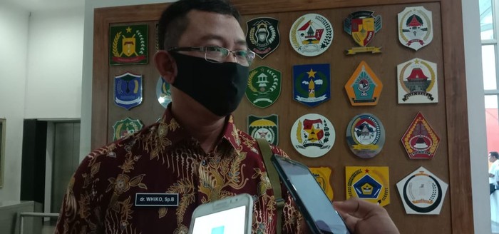 Jubir Gugus Tugas COVID-19 Sumut, Mayor Kes Whiko Irwan (Ahmad Arfah-detikcom)