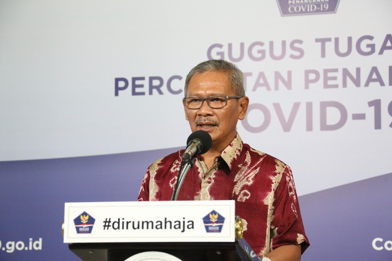 Jubir Penanganan COVID-19 Achmad Yurianto
