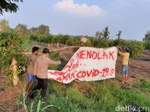 Lahan Pemakaman Khusus Jenazah Pasien Corona di Mojokerto Ditolak Warga