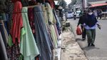 Jelang PSBB di Tangsel, Pasar Cipadu Masih Normal