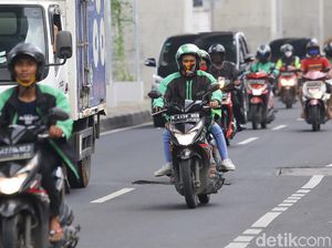 Polisi Diminta Ikuti Pergub DKI Saat PSBB, Ojol Dilarang Bawa Penumpang