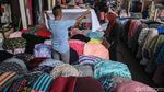 Jelang PSBB di Tangsel, Pasar Cipadu Masih Normal