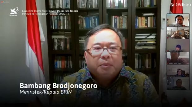 Menristek/Ka-BRIN Bambang P.S. Brodjonegoro