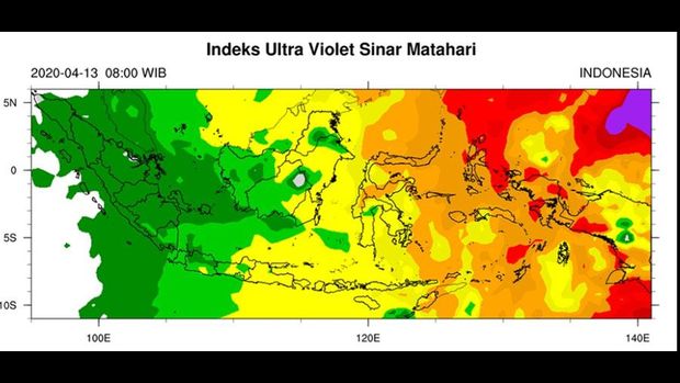 Mau Berjemur Jam Berapa Hari Ini? BMKG Bagikan Data UV ...