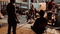 Akhirnya dipilihlah konsep dengan tema off-road. Foto: Holy Shift Garage