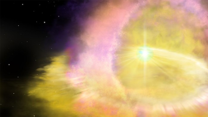 ilustrasi supernova