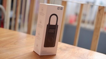 Inilah Mi Portable Electric Air Compressor besutan Xiaomi. Foto: Adi Fida Rahman