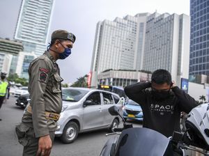 Pemprov DKI Tunggu Aplikasi Terapkan Denda Tak Bermasker Bayar Rp 1 Juta