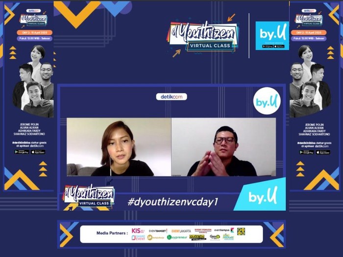 dYouthizen Virtual Class Hari Pertama Sesi 1