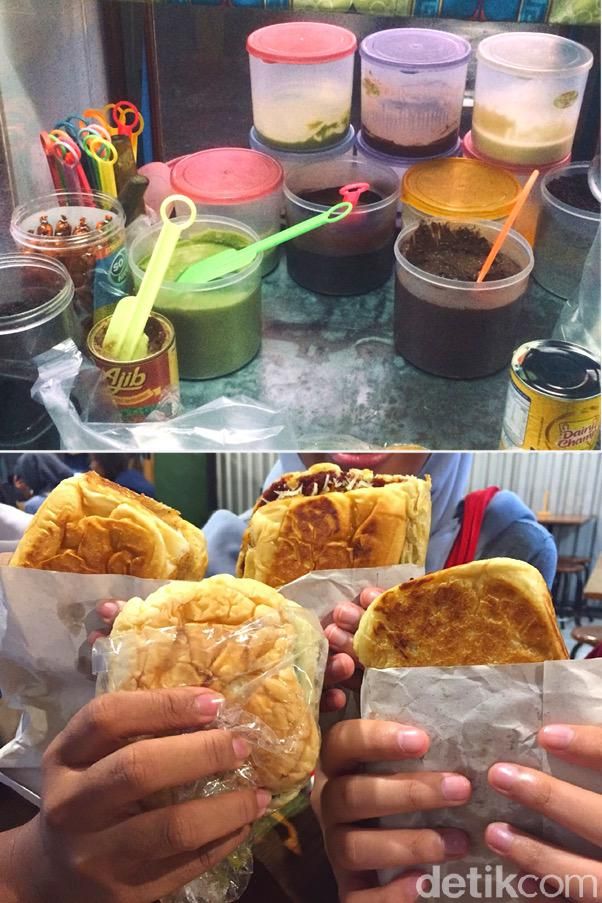 Roti bakar dan kukus Tom & Jerry