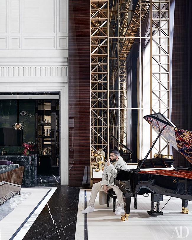 Mau tinggal di rumah mewah Drake? Foto: Instagram @champagnepapi