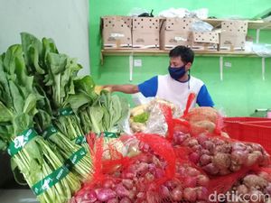 Berkah Penjual Sayuran Online di Bandung Barat Saat Corona Mewabah