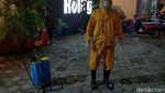 Tim Gabungan di Surabaya Bubarkan Pusat Keramaian