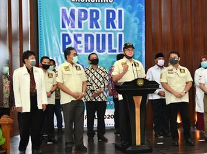 Penggalangan Dana MPR untuk Berantas COVID-19 Capai Rp 500 Juta
