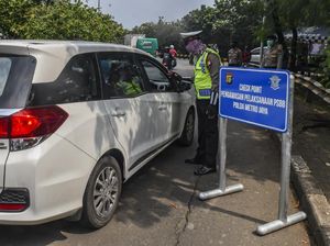 3.474 Pelanggar Aturan Berkendara Kena Tegur Polisi Selama 3 Hari PSBB DKI
