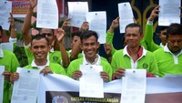 Hal tersebut ditempuh guna mencegah dan memutus mata rantai penyebaran COVID-19 di area penjara. (ANTARA FOTO/Ampelsa)