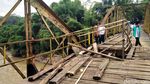 3 Orang Tewas Akibat Jembatan Rapuh di Perbatasan Sukabumi-Cianjur