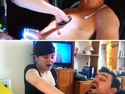 Bosan Lockdown, Pasangan Kocak Ini Parodikan Adegan Film