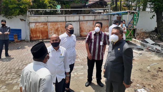 Pimpinan DPRD Sumut di RS USU (dok. Istimewa)