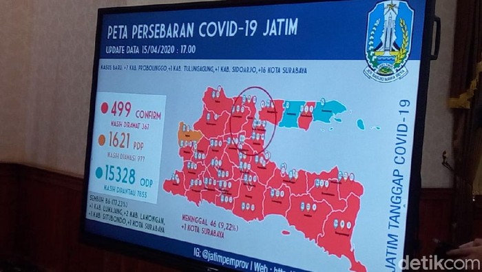 Wilayah Utara Jadi Tempat Pertama Penyebaran Corona Di Surabaya