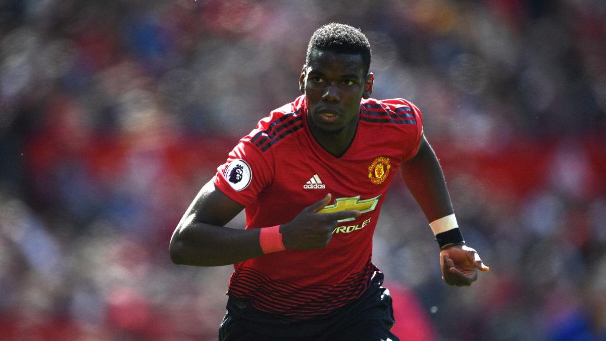 Declan Rice heran banyak orang yang tak suka dengan pemain Manchester United Paul Pogba. (Foto: Getty Images/Stu Forster)