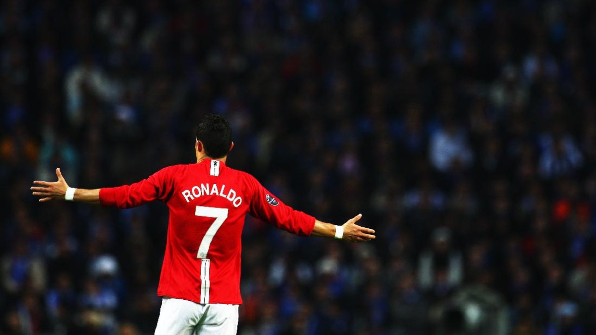 Cristiano Ronaldo saat masih berseragam  Manchester United. (Foto: Laurence Griffiths/Getty Images)