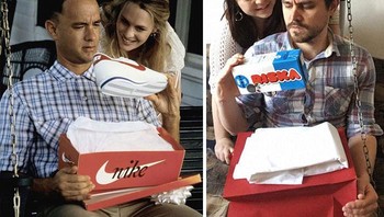 Adegan film Forrest Gump. (Foto: Boredpanda)