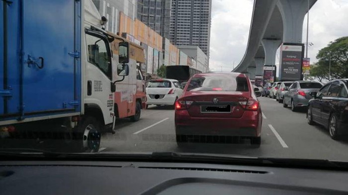 Kondisi jalanan di Malaysia saat lockdown tahap kedua