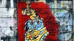Mural Pejuang Medis Melawan Virus Corona