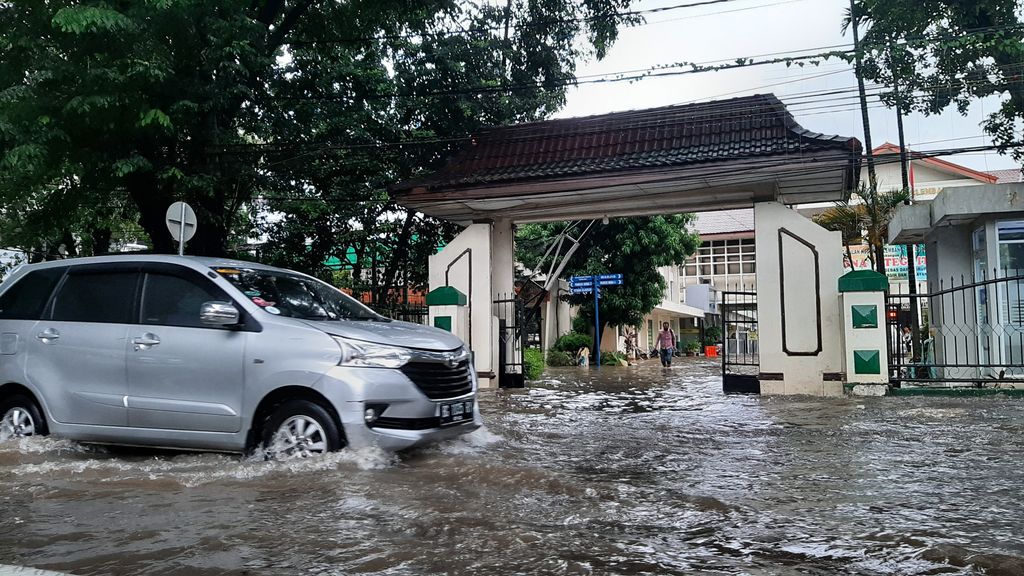 Banjir di Palembang (Raja Adil-detikcom)