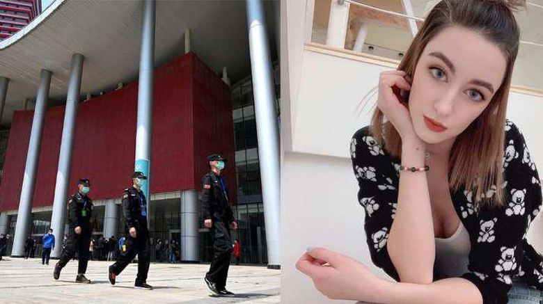 Kristina Shramko WNA Kanada yang tertahan di Wuhan.