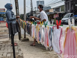 Masker Kain Dilapis Tisu Ngehits di Era New Normal, Efektif Tangkal Corona?