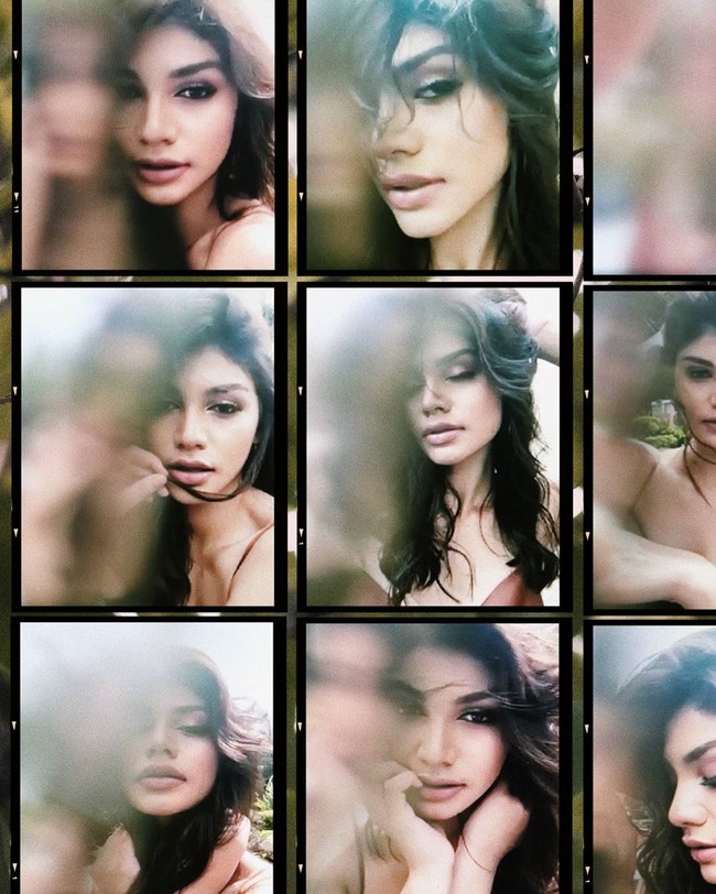 Foto mempertegas aura Jihane yang memesona. Seperti Raisa, hasil foto perempuan berdarah Lebanon-Jawa itu diberi efek blur yang artistik. (Foto: Instagram/@michaelcools)