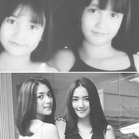 Citra Kirana dan kakaknya Erica Putri memang kompak dari kecil. Seperti di foto masa lalu yang diunggah bintang sinetron itu ke Instagram. Tampak Citra dan Erica kecil bergaya dengan potongan rambut yang sama dan memakai busana serupa. Keduanya pun kerap dikira anak kembar. Foto: instagram @citraciki