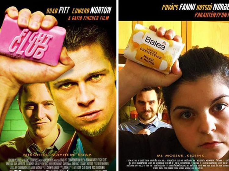 Bosan Lockdown, Pasangan Kocak Ini Parodikan Adegan Film