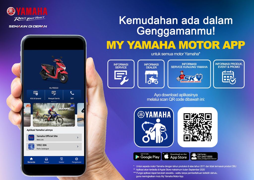 Aplikasi My Yamaha Motor