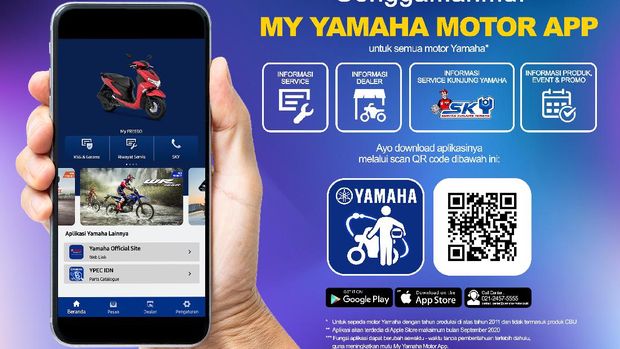 Aplikasi My Yamaha Motor