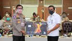 Sinergi BRI-Polri untuk Pekerja Transportasi Terdampak Corona