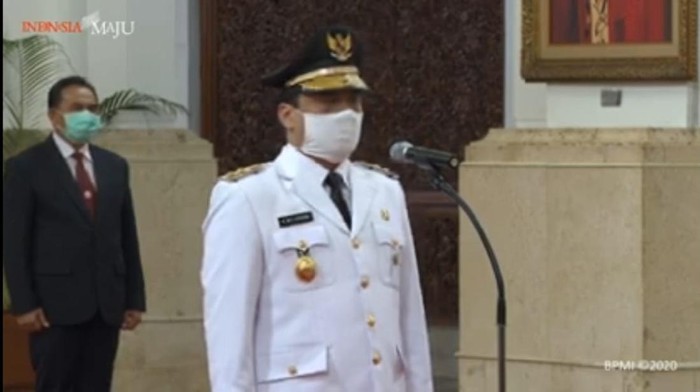 Presiden Jokowi Lantik Ahmad Riza Patria Jadi Wagub DKI