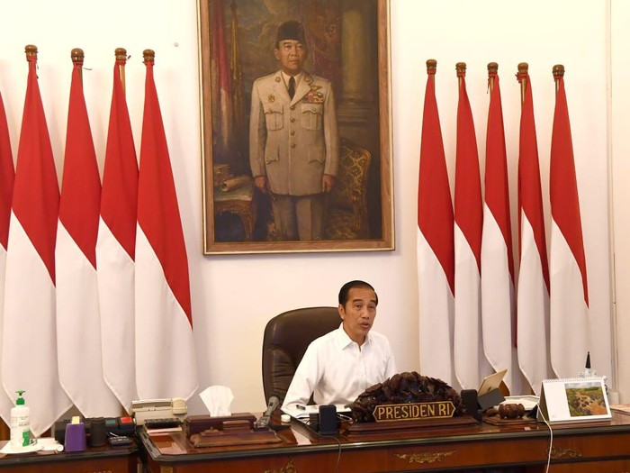 Jokowi Kini Rapat Virtual Lagi Ini Penjelasan Istana