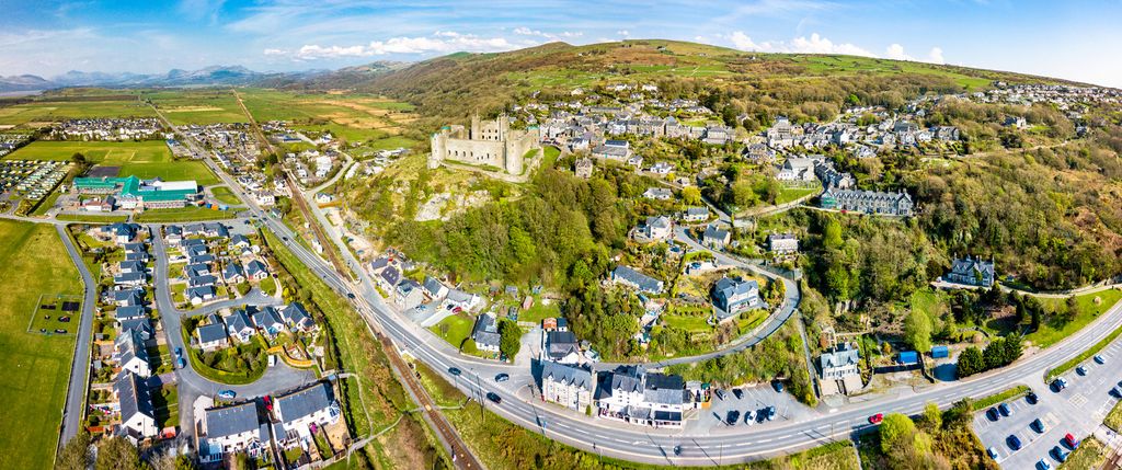 Kota Harlech di Wales