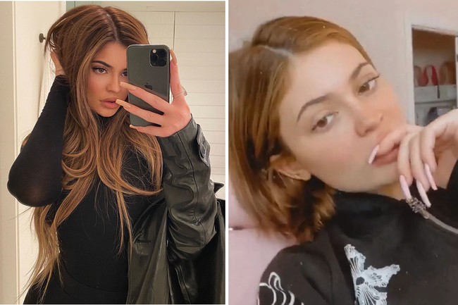 Kylie JennerKylie tampaknya mulai meninggalkan wig selama pandemi Corona. Ia pun menunjukkan rambutnya yang ternyata penddek dan berwarna cokelat muda. Ini adalah waktu yang tepat untuk meninggalkan rambut (palsu) dan kuku (palsu), tidak pakai bulu mata (palsu), katanya.  Foto: Instagram