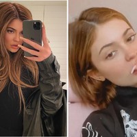 Kylie JennerKylie tampaknya mulai meninggalkan wig selama pandemi Corona. Ia pun menunjukkan rambutnya yang ternyata penddek dan berwarna cokelat muda. Ini adalah waktu yang tepat untuk meninggalkan rambut (palsu) dan kuku (palsu), tidak pakai bulu mata (palsu), katanya.  Foto: Instagram